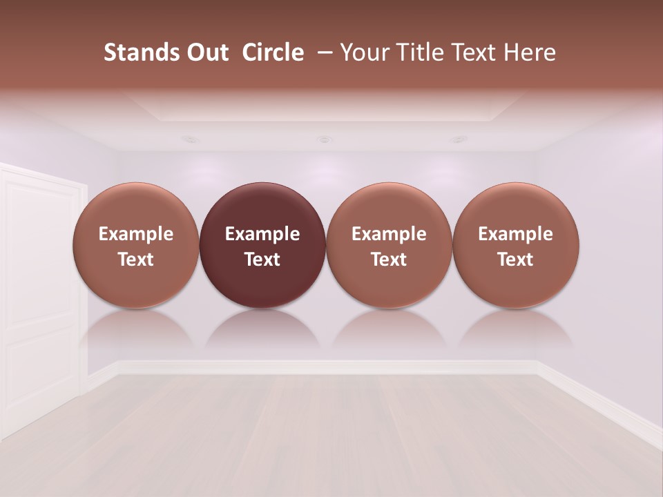 Decorating Wall Simple PowerPoint Template