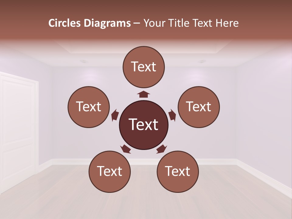 Decorating Wall Simple PowerPoint Template