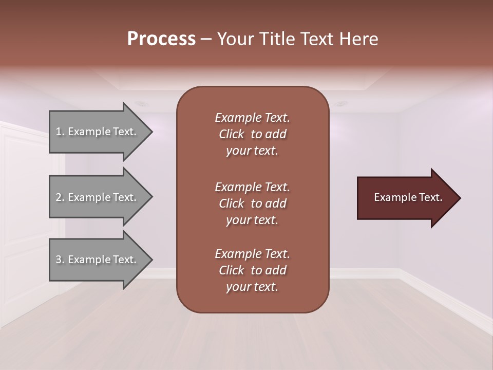 Decorating Wall Simple PowerPoint Template