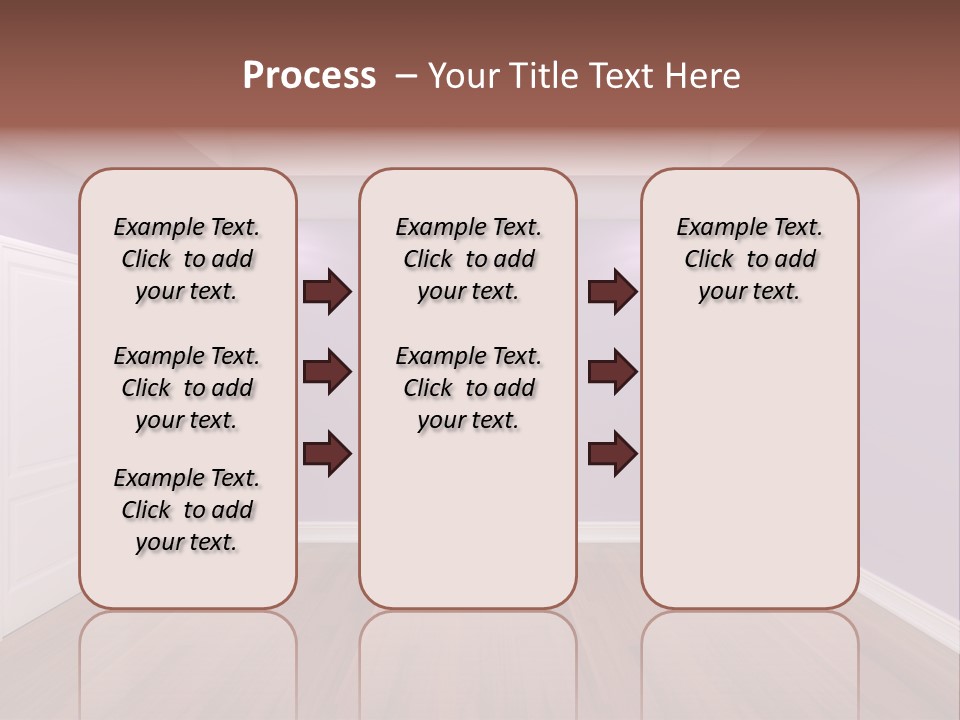Decorating Wall Simple PowerPoint Template