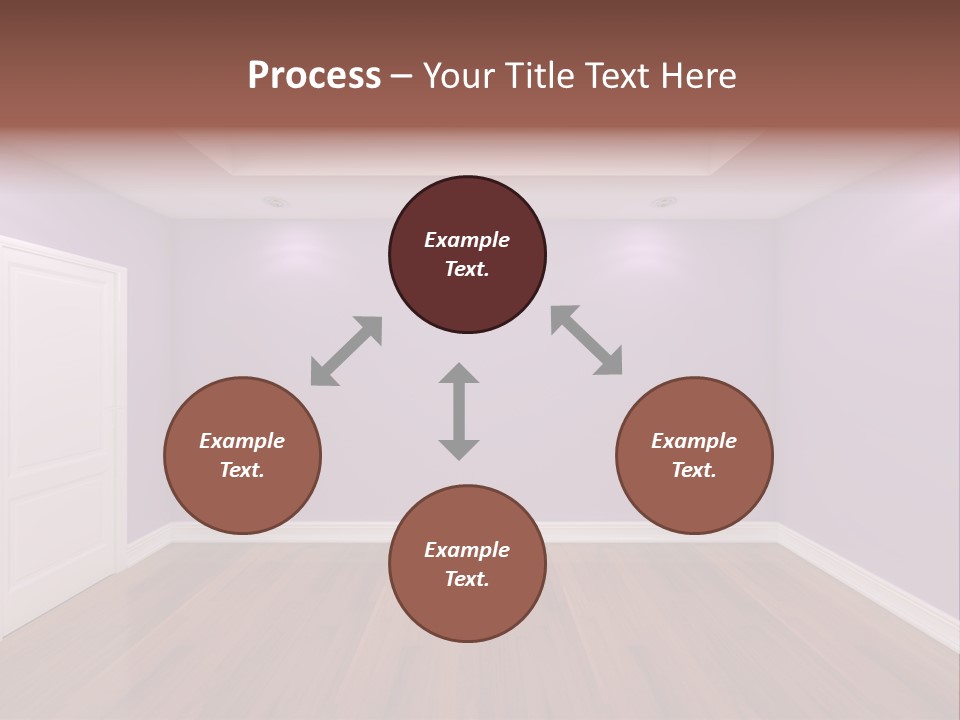 Decorating Wall Simple PowerPoint Template