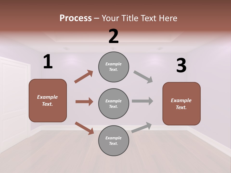 Decorating Wall Simple PowerPoint Template