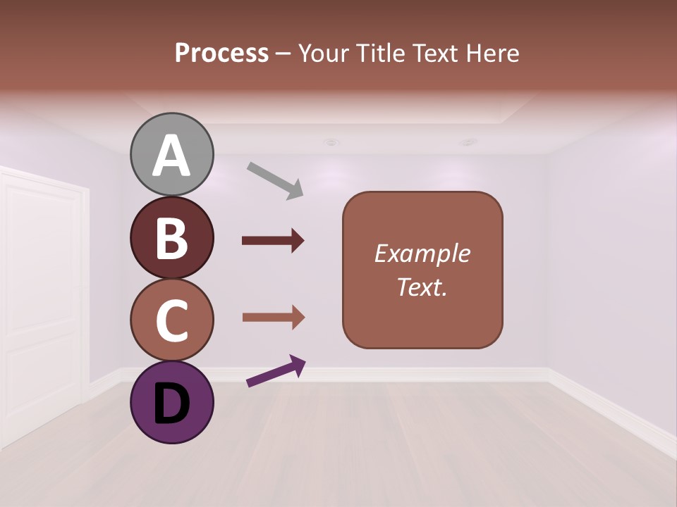 Decorating Wall Simple PowerPoint Template