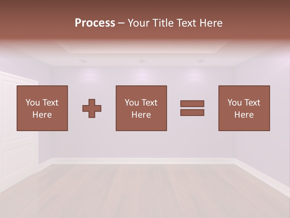 Decorating Wall Simple PowerPoint Template