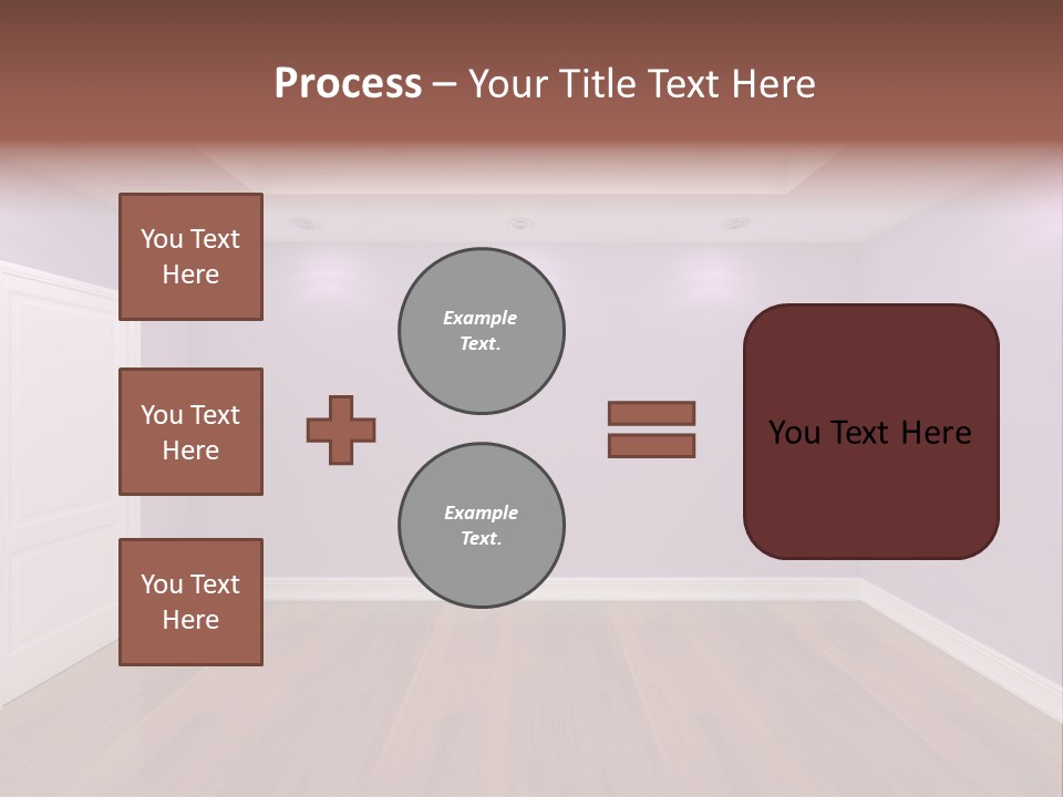 Decorating Wall Simple PowerPoint Template