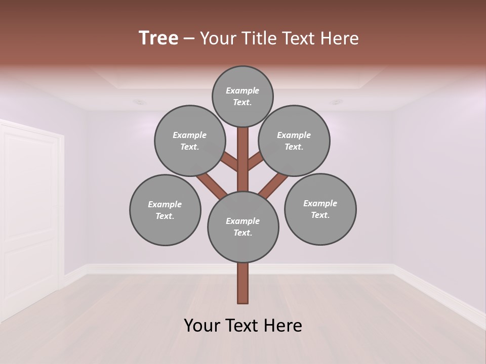 Decorating Wall Simple PowerPoint Template