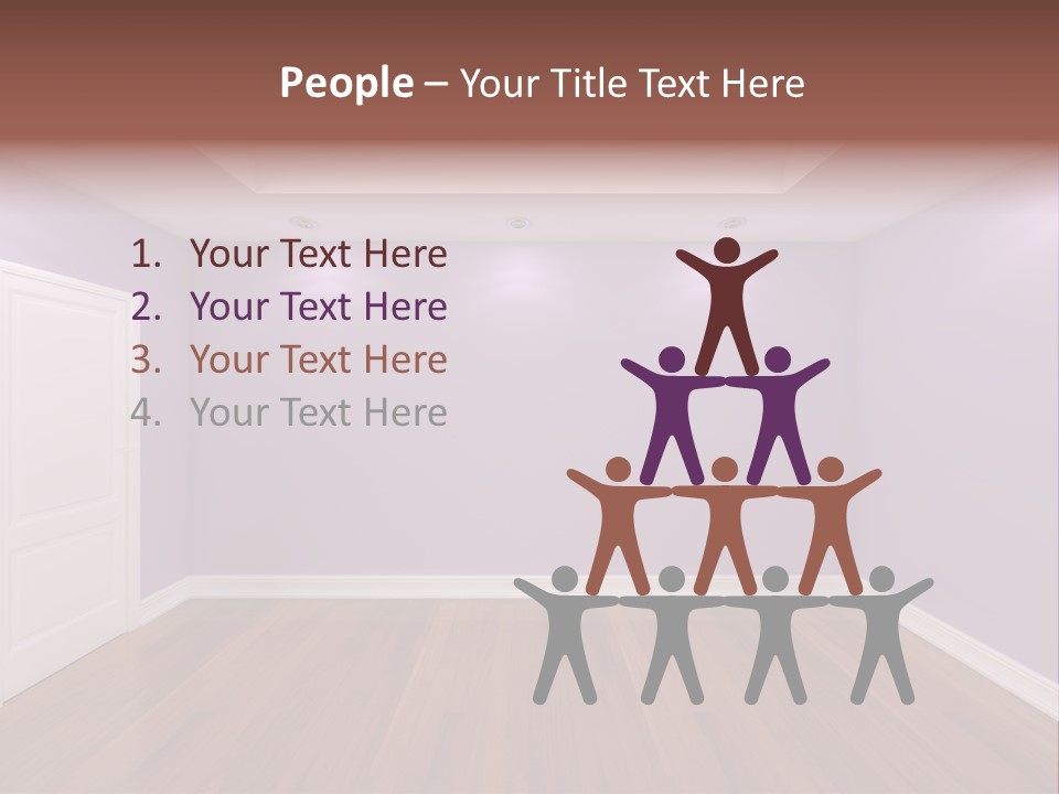Decorating Wall Simple PowerPoint Template