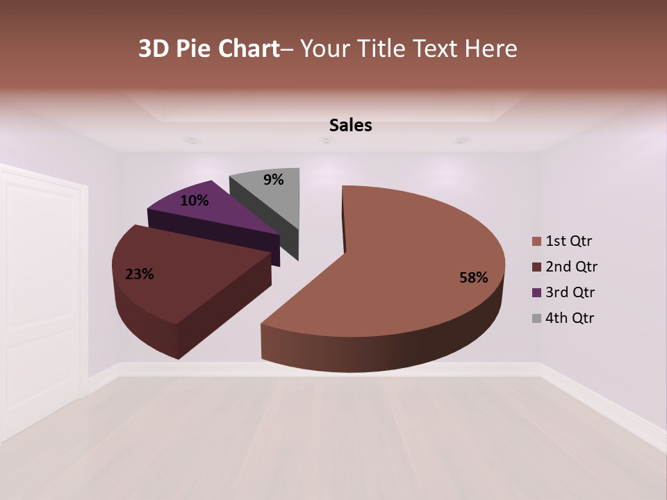 Decorating Wall Simple PowerPoint Template