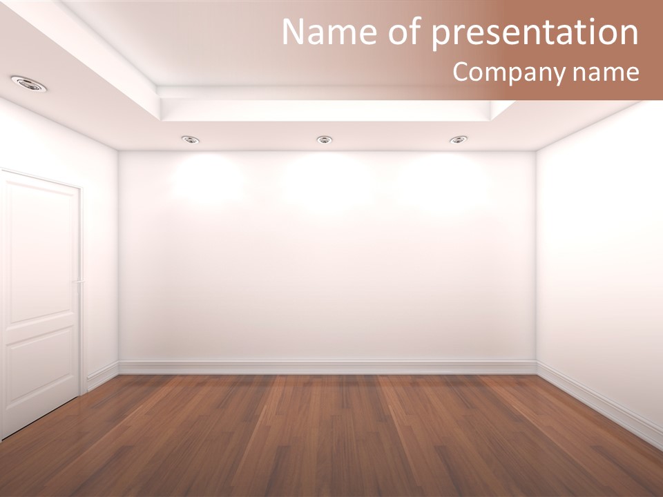 Architecture Meeting Design PowerPoint Template