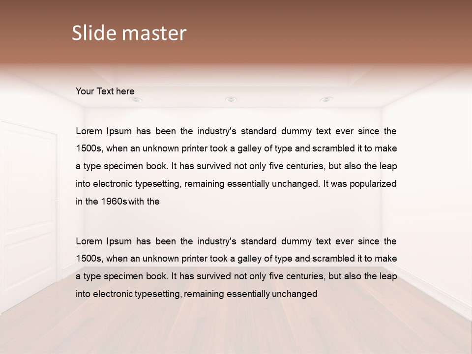 Architecture Meeting Design PowerPoint Template