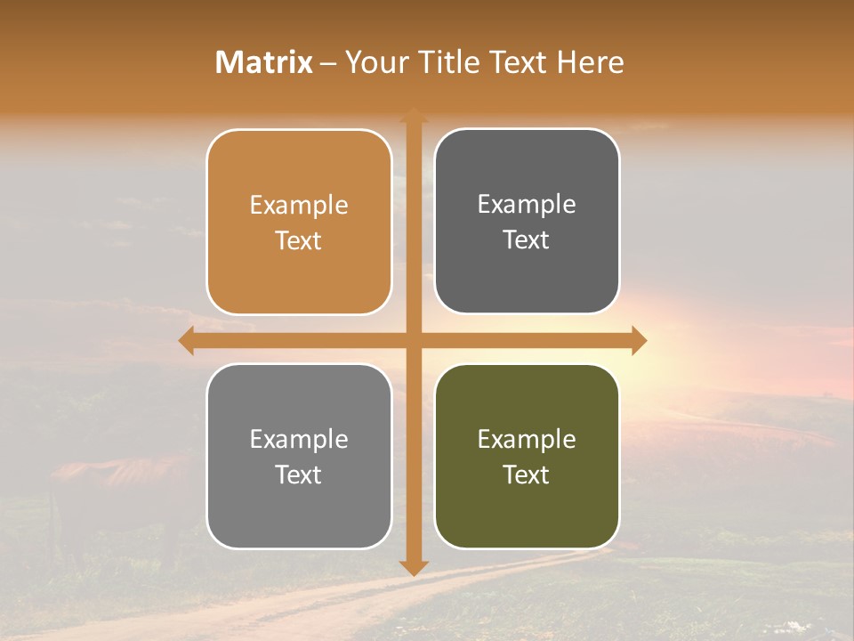 Farmland Rust Summer PowerPoint Template
