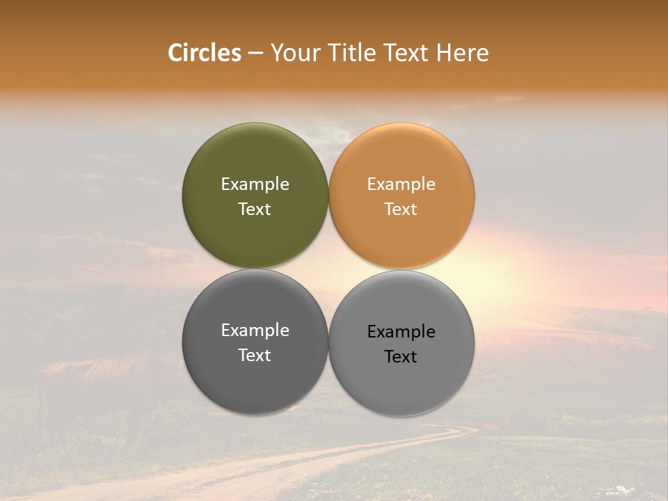 Farmland Rust Summer PowerPoint Template