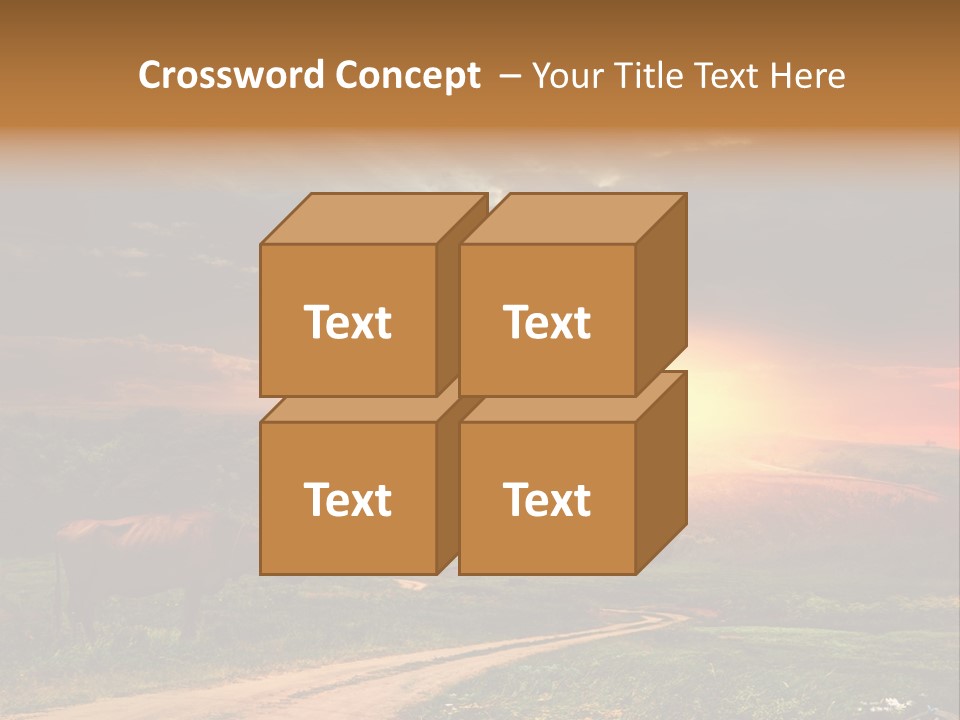 Farmland Rust Summer PowerPoint Template