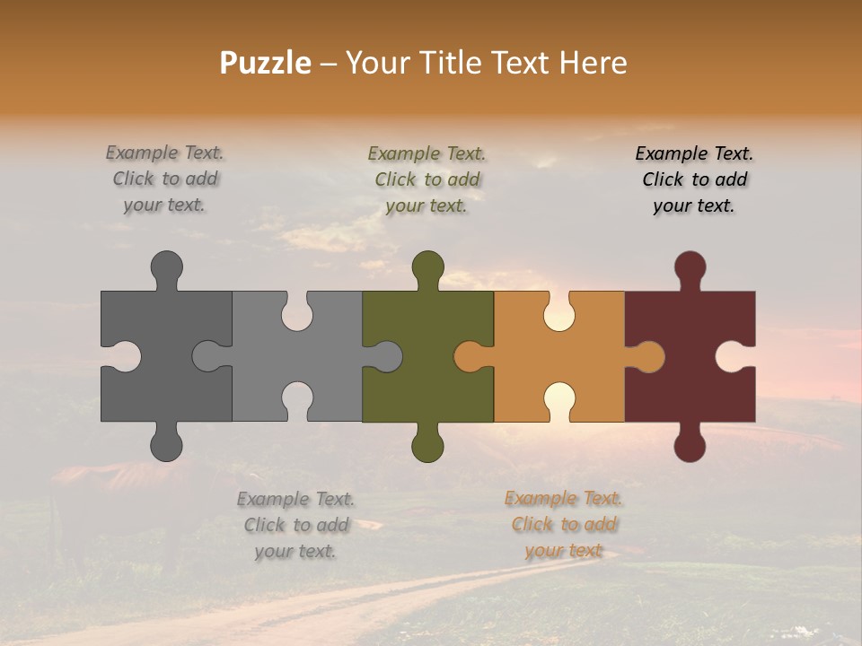 Farmland Rust Summer PowerPoint Template