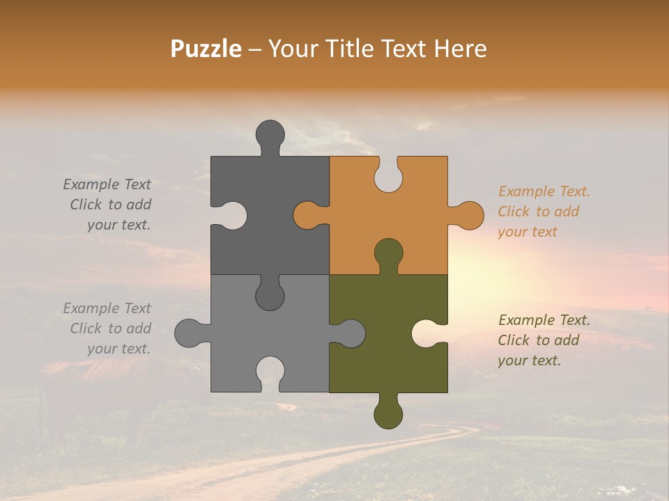 Farmland Rust Summer PowerPoint Template