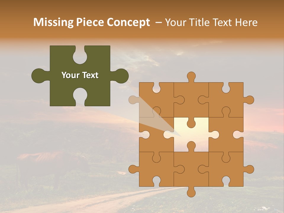 Farmland Rust Summer PowerPoint Template