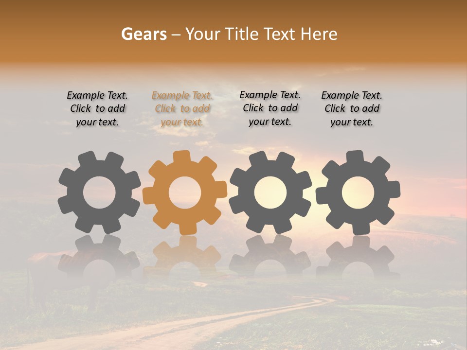 Farmland Rust Summer PowerPoint Template