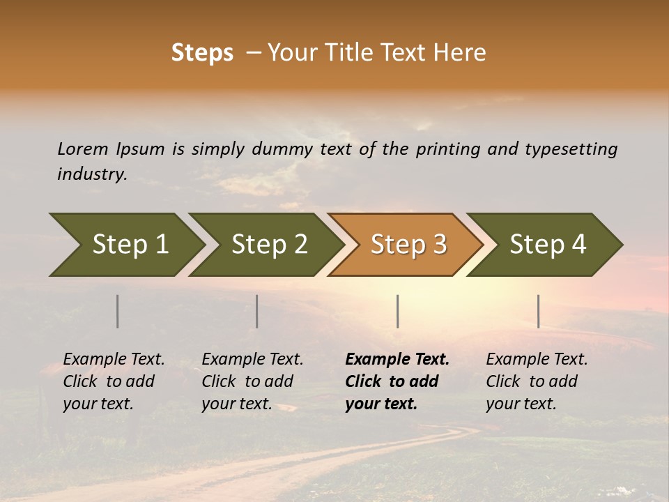 Farmland Rust Summer PowerPoint Template