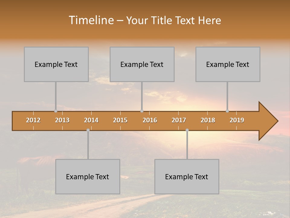Farmland Rust Summer PowerPoint Template