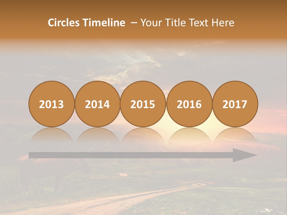 Farmland Rust Summer PowerPoint Template