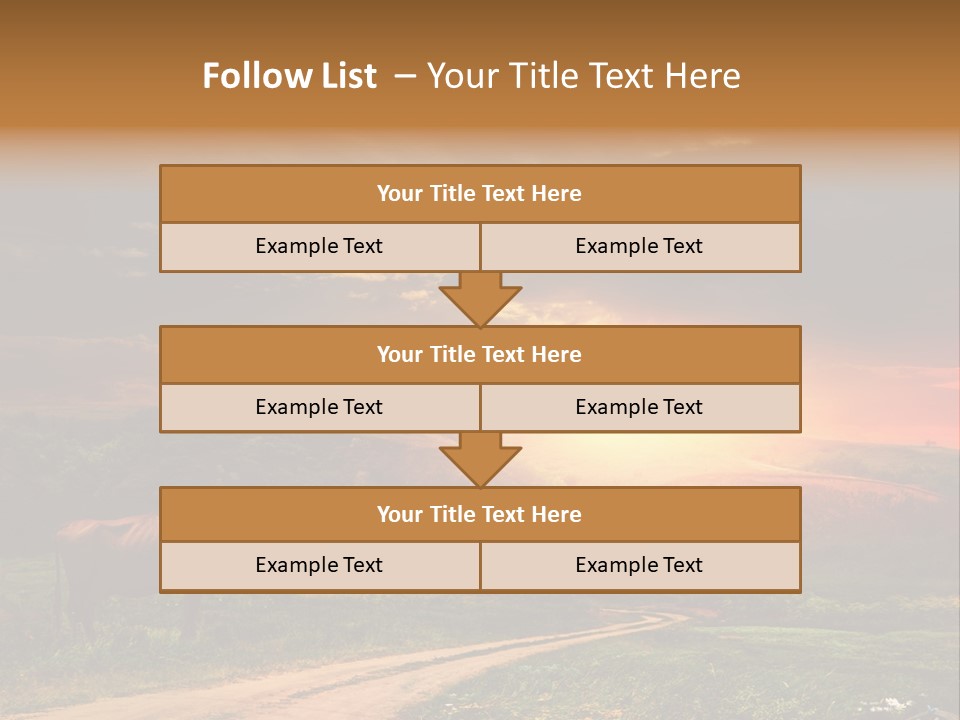 Farmland Rust Summer PowerPoint Template