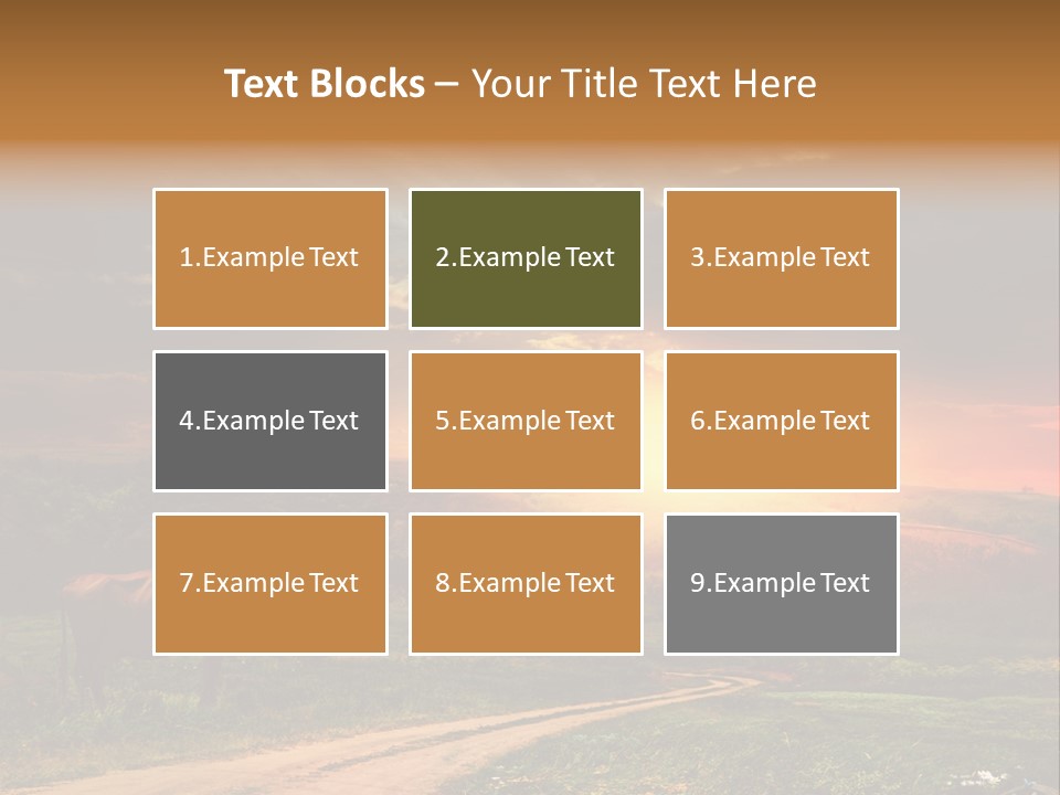 Farmland Rust Summer PowerPoint Template