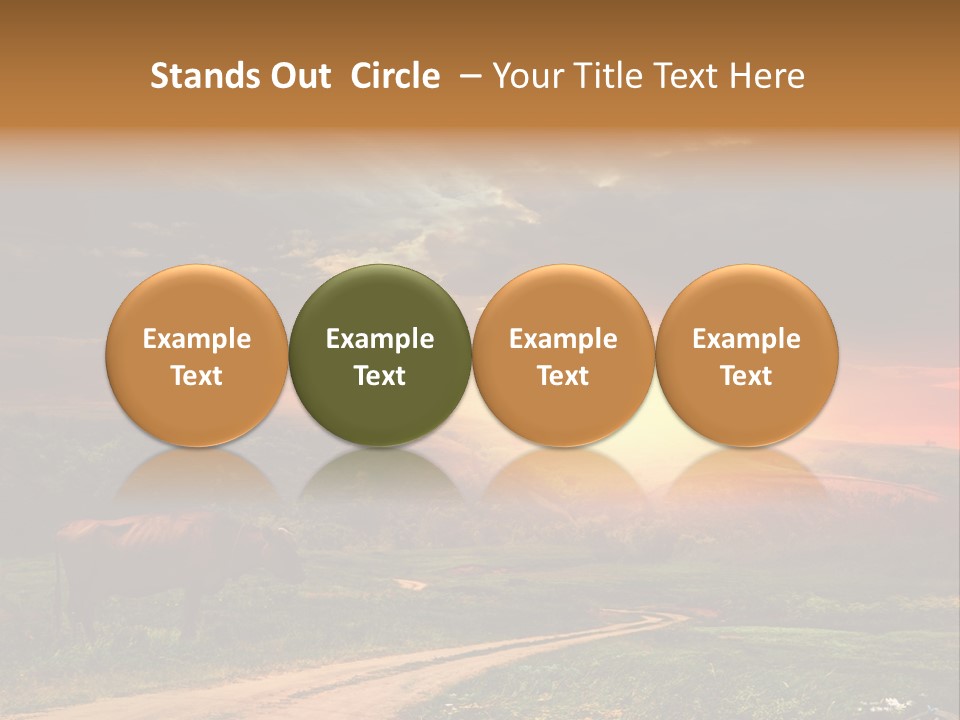 Farmland Rust Summer PowerPoint Template