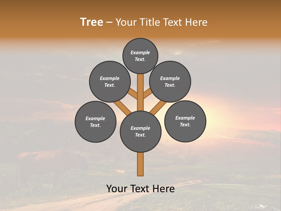 Farmland Rust Summer PowerPoint Template