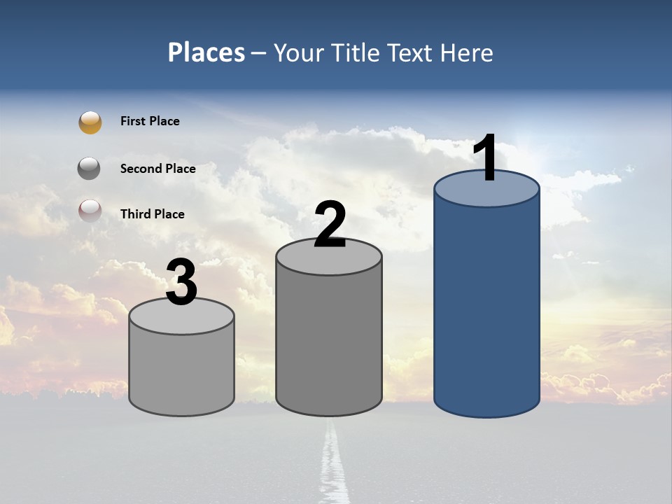 Freeway Side Travel PowerPoint Template