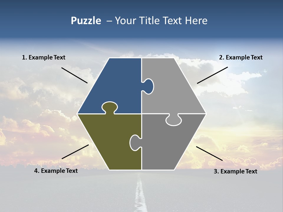 Freeway Side Travel PowerPoint Template