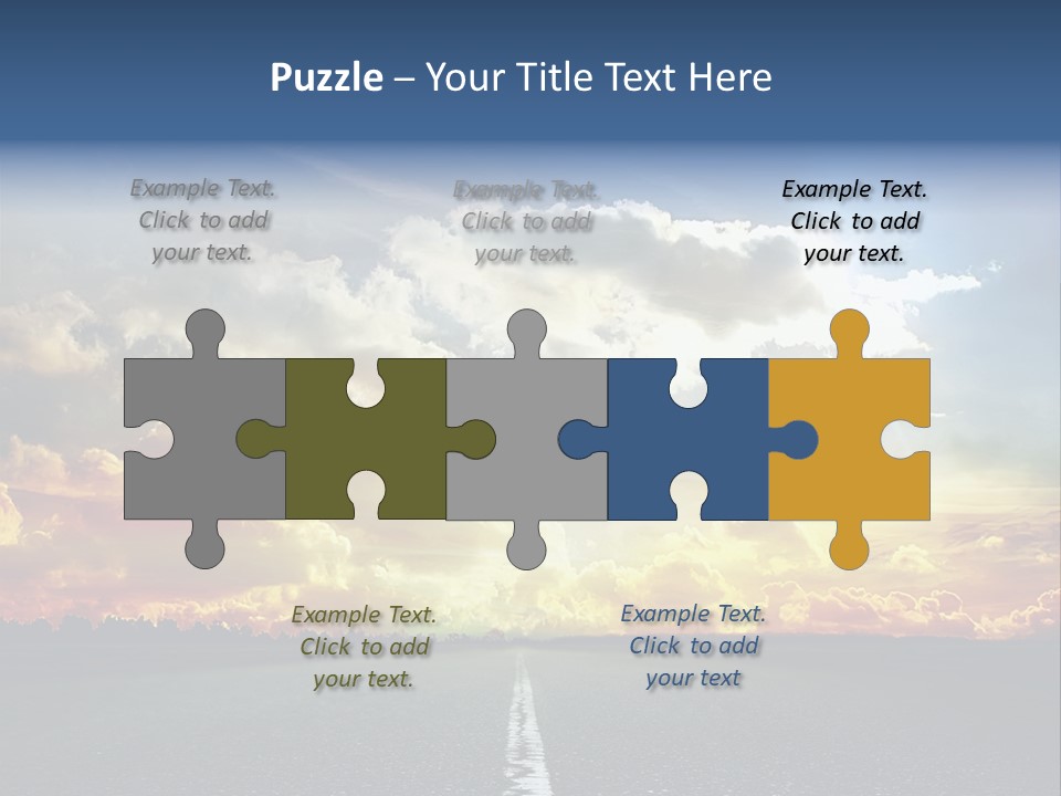 Freeway Side Travel PowerPoint Template