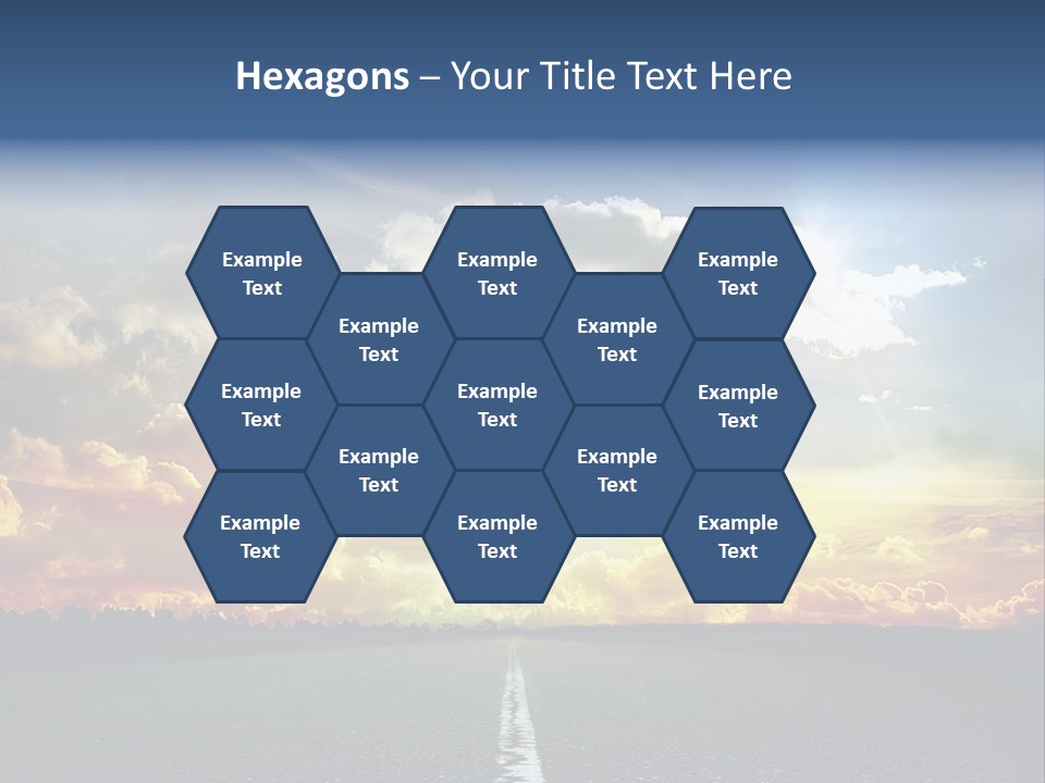 Freeway Side Travel PowerPoint Template