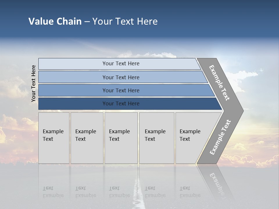 Freeway Side Travel PowerPoint Template