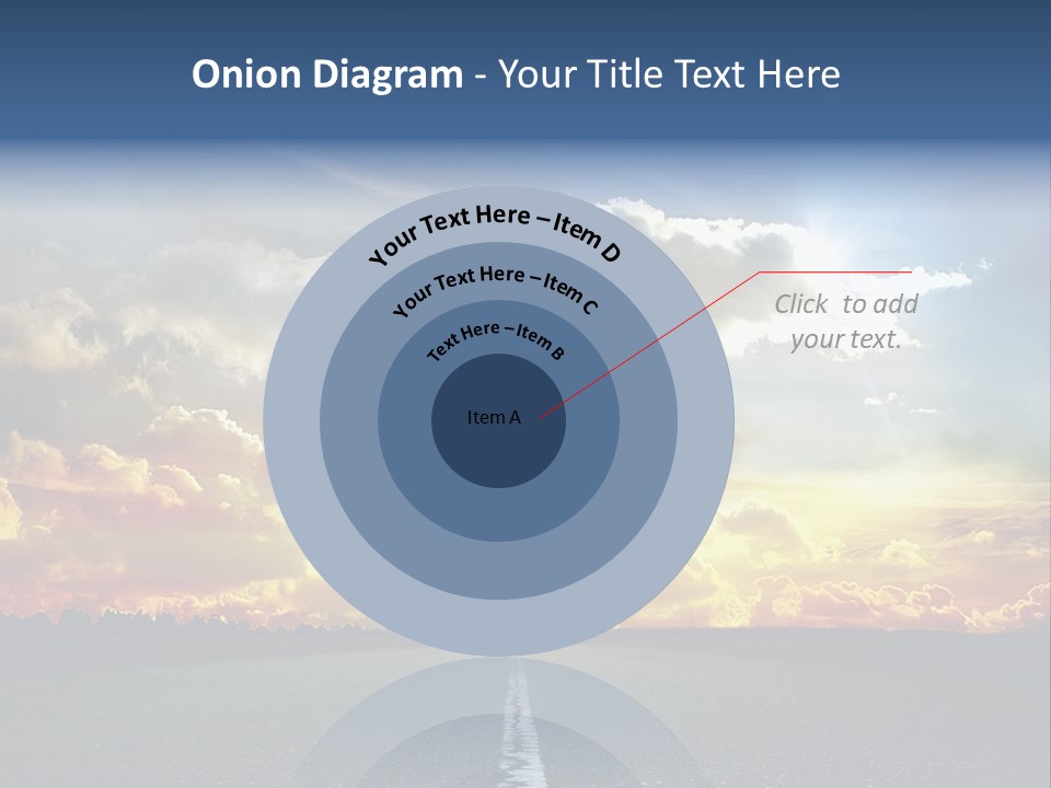 Freeway Side Travel PowerPoint Template