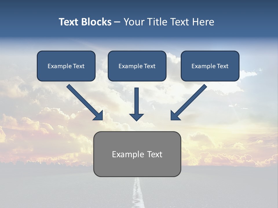 Freeway Side Travel PowerPoint Template