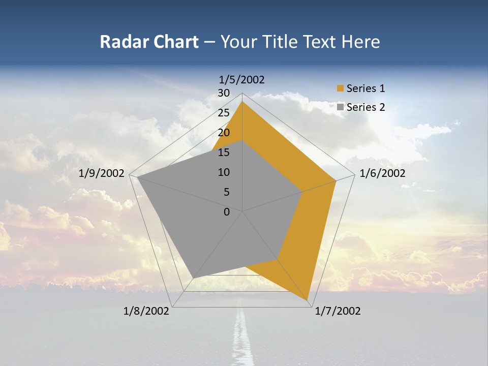 Freeway Side Travel PowerPoint Template