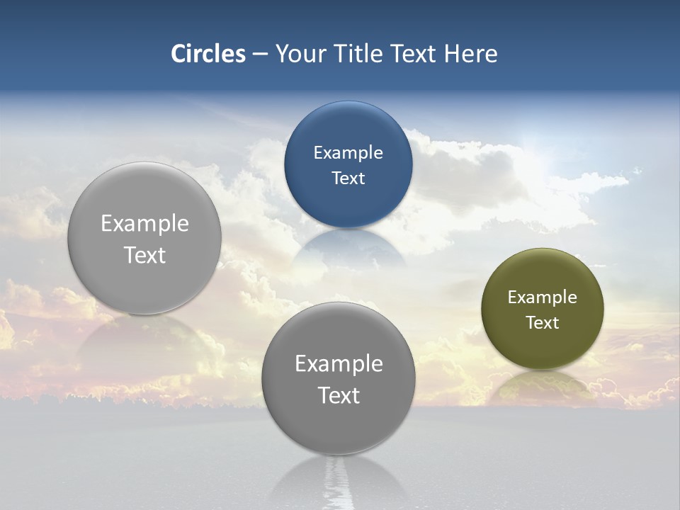 Freeway Side Travel PowerPoint Template