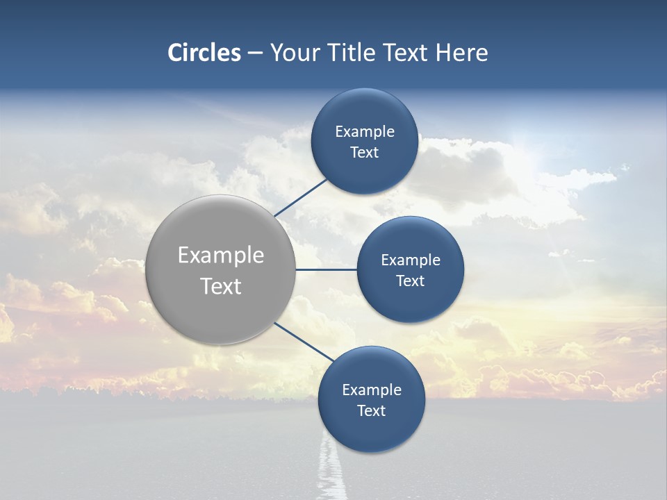 Freeway Side Travel PowerPoint Template