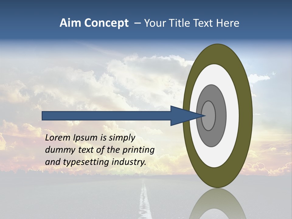 Freeway Side Travel PowerPoint Template