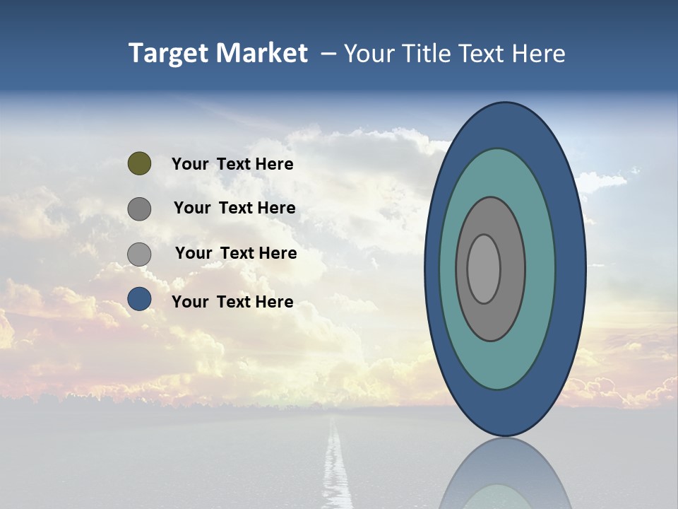 Freeway Side Travel PowerPoint Template