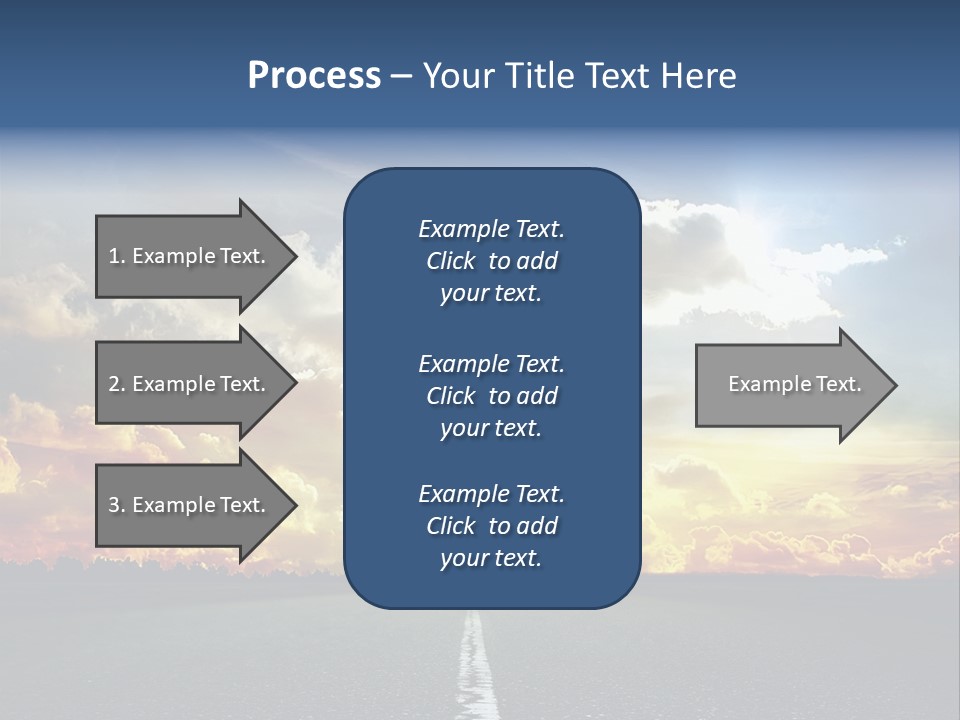 Freeway Side Travel PowerPoint Template