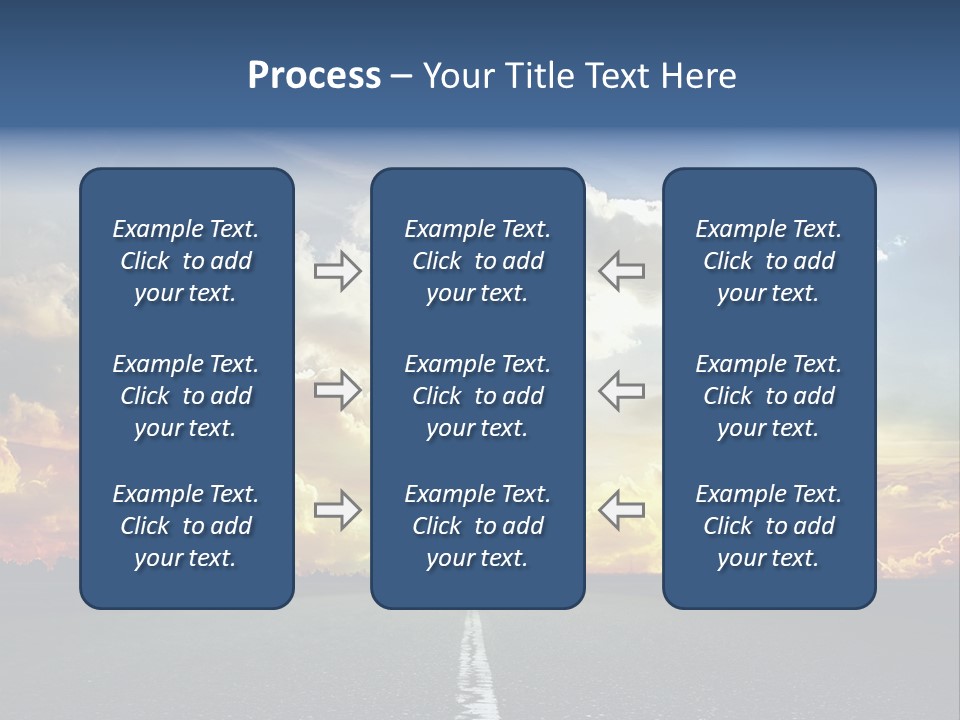 Freeway Side Travel PowerPoint Template