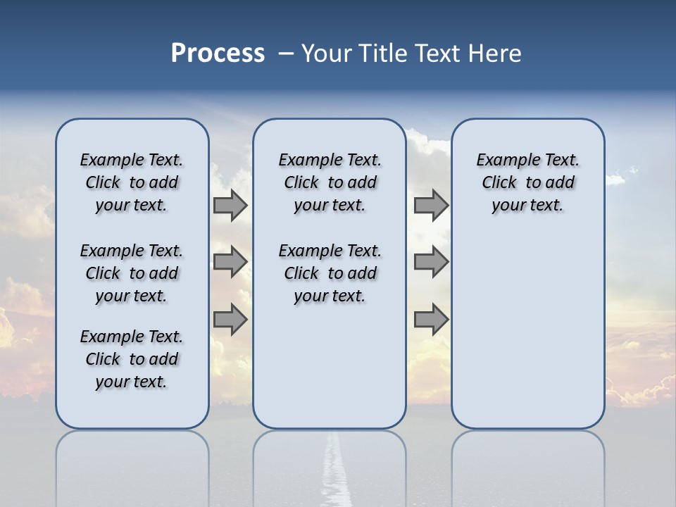 Freeway Side Travel PowerPoint Template