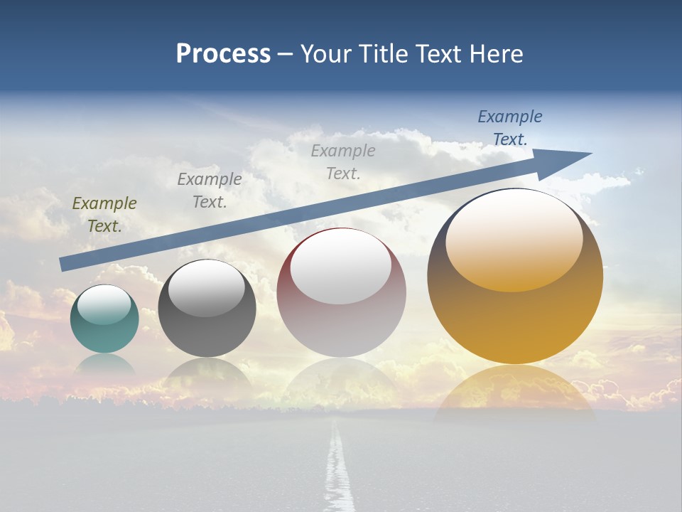 Freeway Side Travel PowerPoint Template