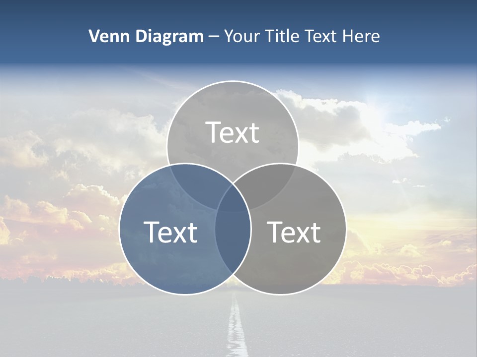 Freeway Side Travel PowerPoint Template