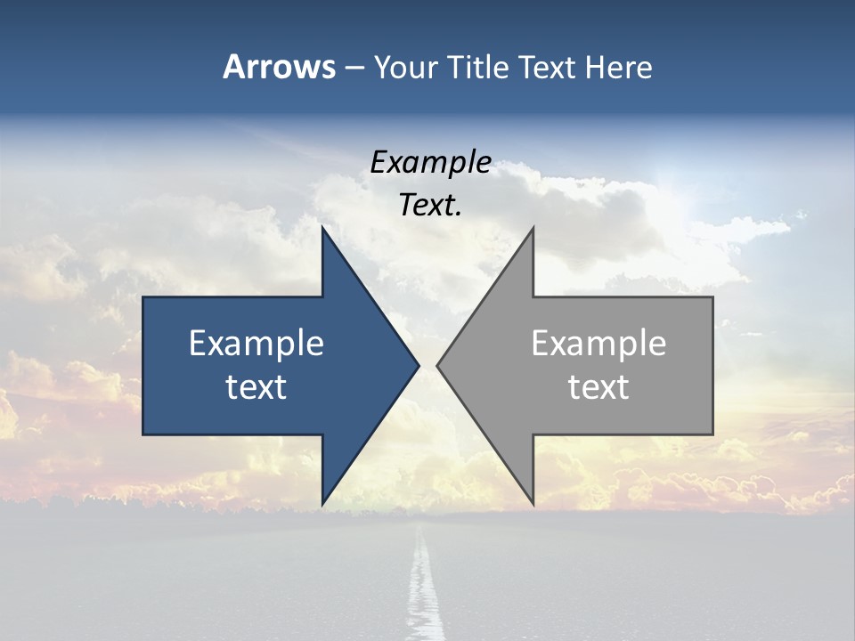 Freeway Side Travel PowerPoint Template