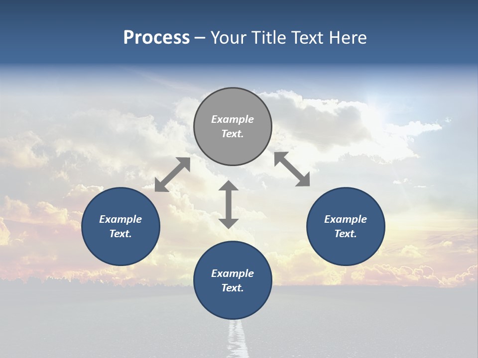 Freeway Side Travel PowerPoint Template