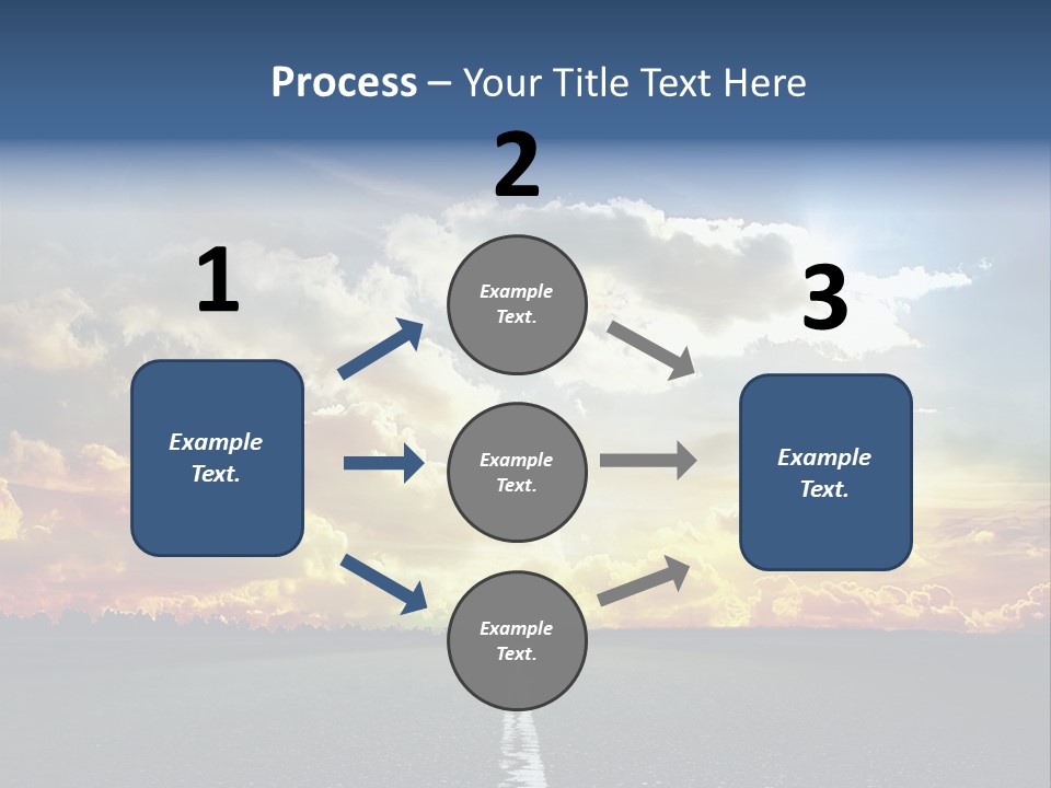 Freeway Side Travel PowerPoint Template