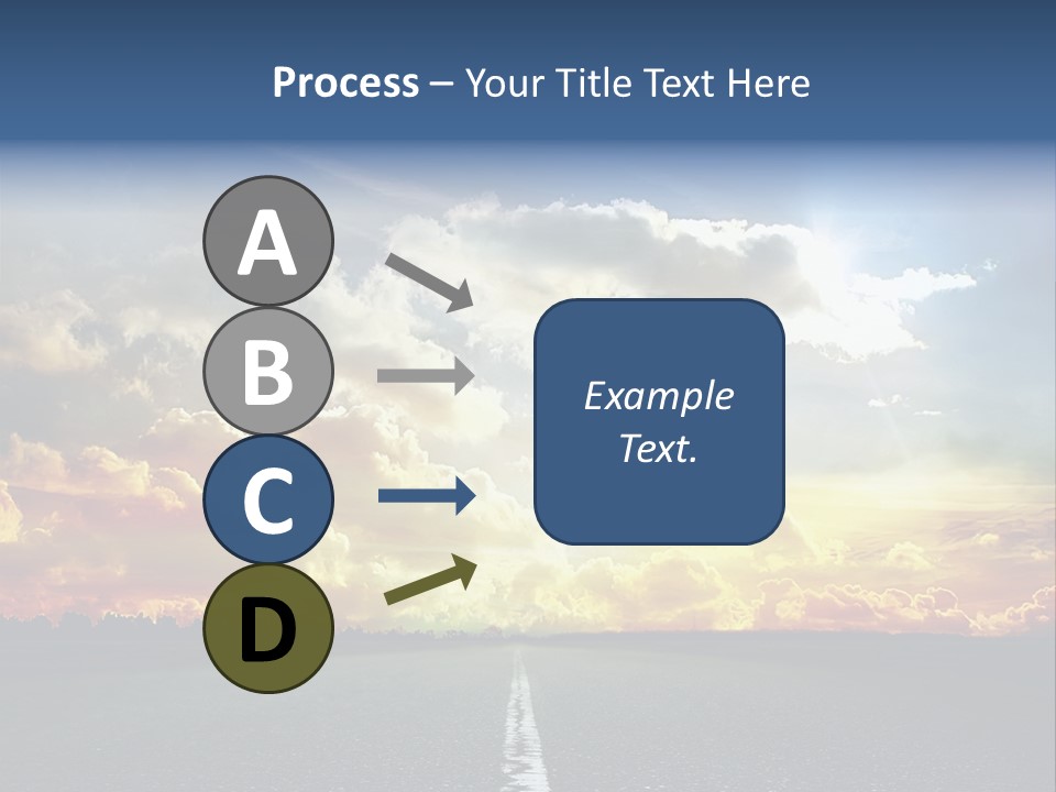 Freeway Side Travel PowerPoint Template