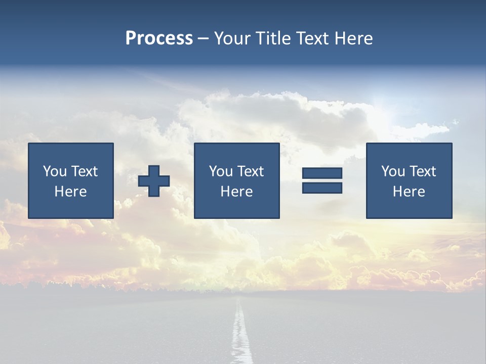 Freeway Side Travel PowerPoint Template